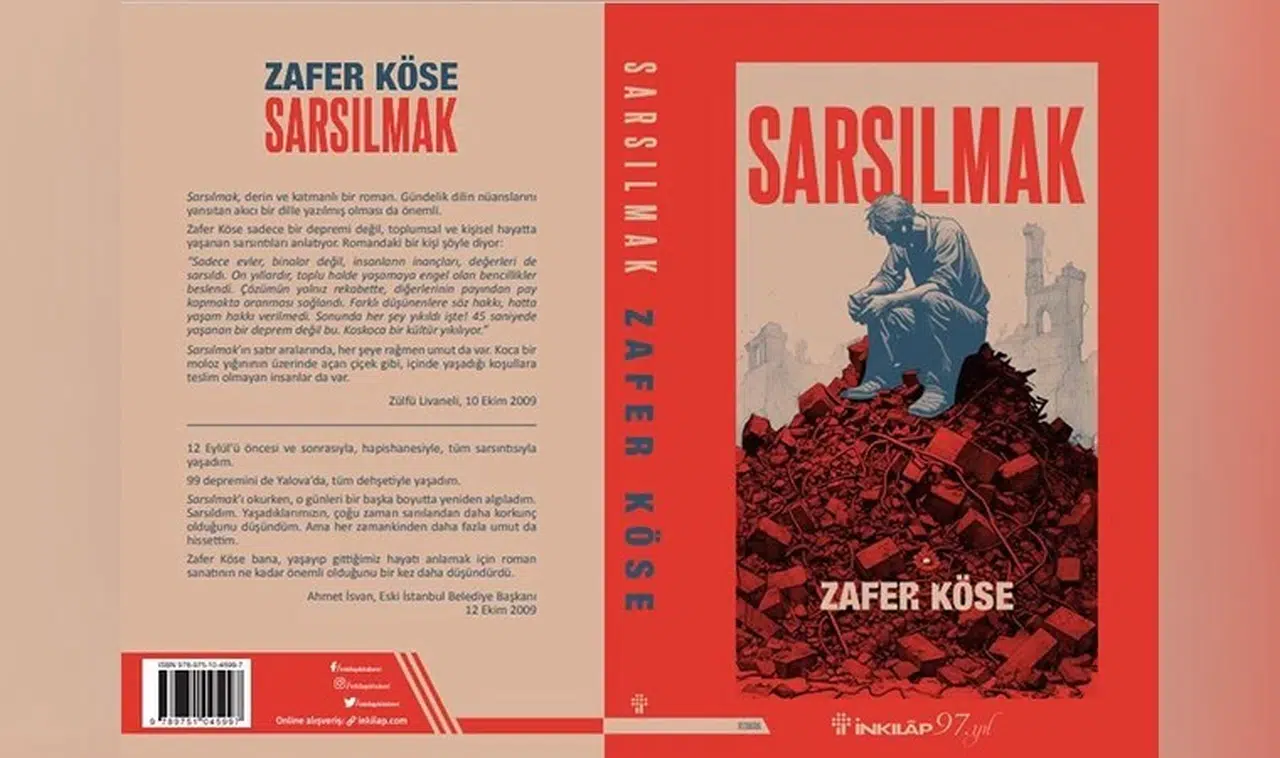 Sarsılmak yeni kapağıyla raflarda