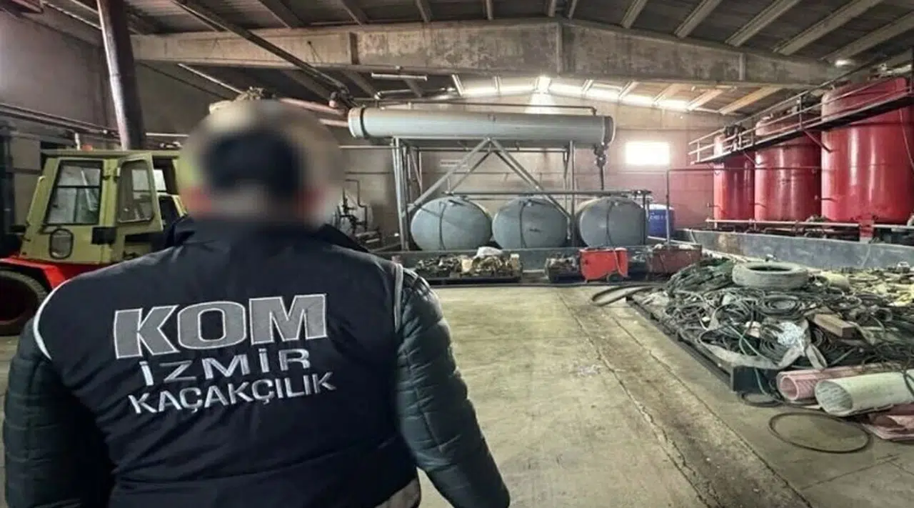 İzmir’de Kaçak Akaryakıt Operasyonu