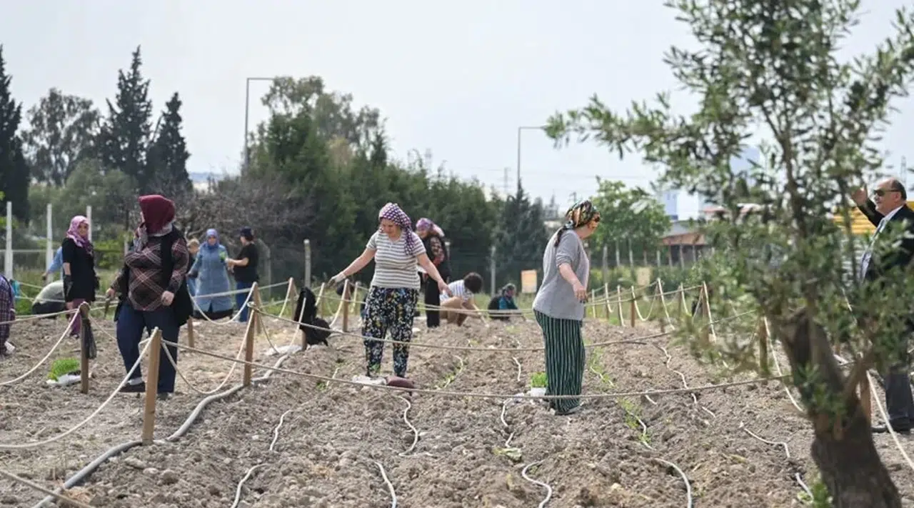 Bornova’da Toprak Kadınların Umudu Oldu