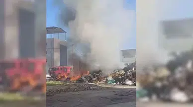 Bornova’da Çöplük Yangını Korkuttu