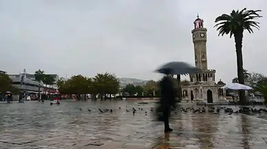 İzmir’de Sağanak Yağış Uyarısı