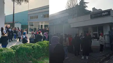 Kemalpaşa’da İşçilerden 'Bizden Giyim' Önünde Direniş