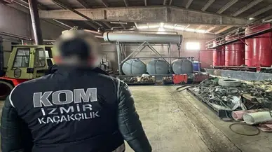 İzmir’de Kaçak Akaryakıt Operasyonu