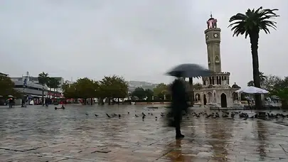 İzmir’e Gök Gürültülü Sağanak Uyarısı