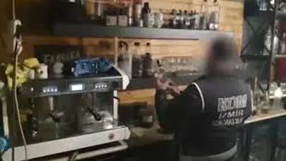İzmir Menemen’de Sahte İçki Operasyonu