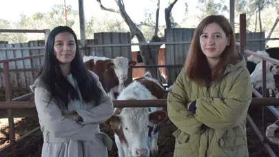 İzmirli Kız Kardeşlerin Köy Yaşamı