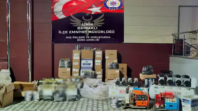 Bayraklı’da Kaçak Sigara Operasyonu