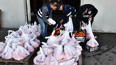 İzmir’de Tarladan İhtiyaç Sahiplerine