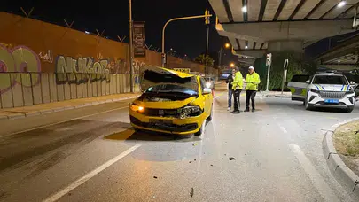Bornova’da Araca Vurup Kaçan Sürücü Kameralara Yakalandı