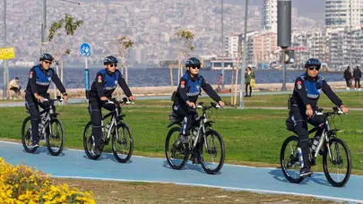 İzmir’de Bisikletli Zabıtalardan 6 Bin TL Ceza