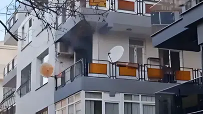 İzmir'de Apartmanda Mangal Faciası