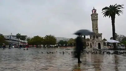 İzmir’de Sağanak Yağış Uyarısı