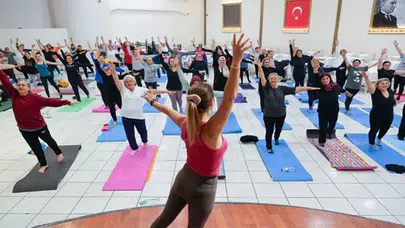 Buca’da Kadınlardan Pilates ve Zumba Kurslarına Yoğun İlgi