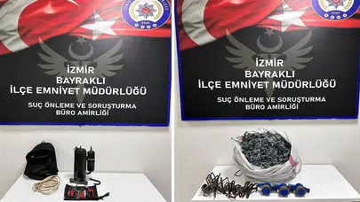 İzmir Bayraklı’da Hırsızlık Operasyonu