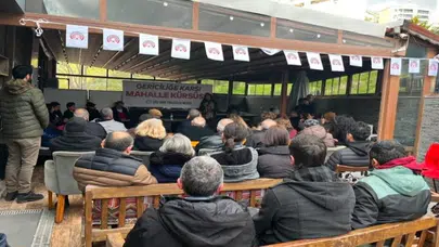 Gericiliğe Karşı Mahalle Kürsüsü Kuruldu