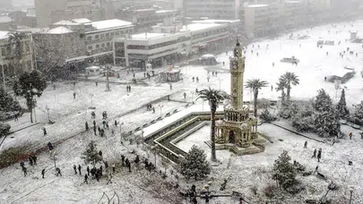 İzmir’e Kış Geri Dönüyor