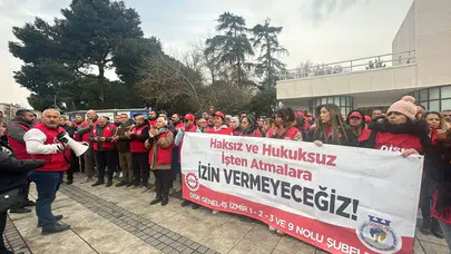 İZENERJİ İşçileri Ücretsiz İzne Tepkili