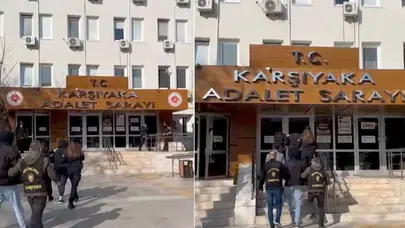Cezaevi Firarisi Sevgililer Karşıyaka Polisinden Kaçamadı!