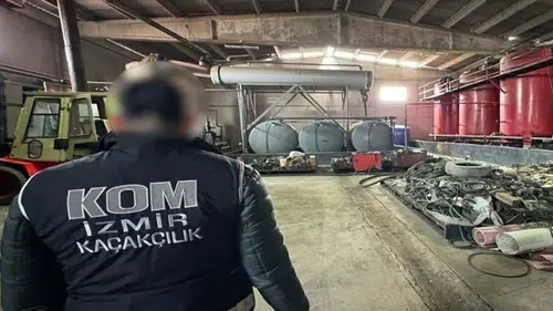 İzmir’de Kaçak Akaryakıt Operasyonu