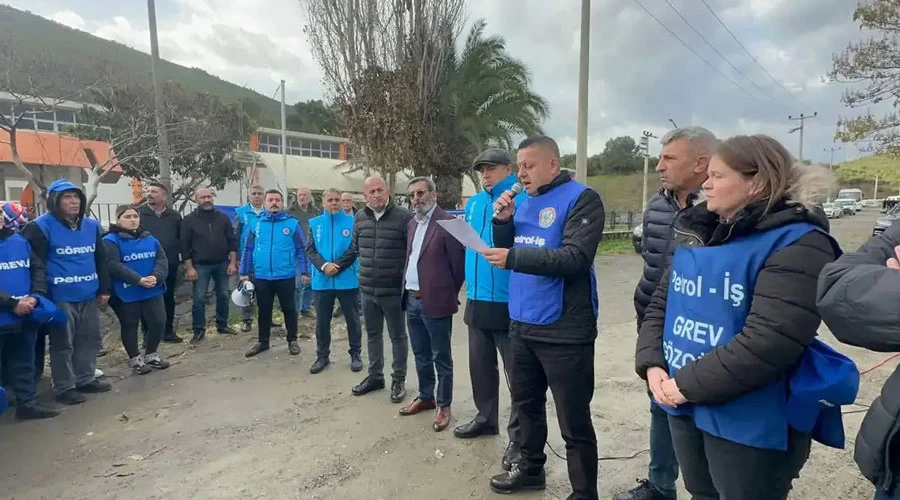 İzmir Temel Conta Çalışanlarının Grevi 38. Gününde