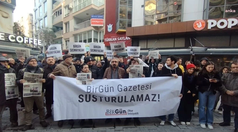 İzmir’de BirGün Çalışanlarına Destek