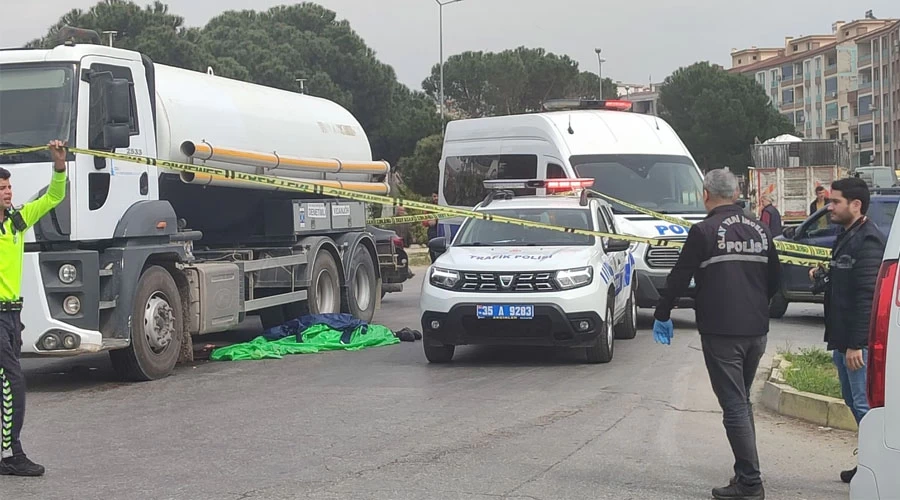 İzmir Ödemiş’te Kamyonun Çarptığı Yaşlı Adam Hayatını Kaybetti
