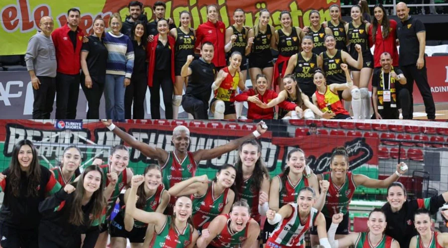 Göztepe ve Karşıyaka, Sultanlar Ligi İçin Sahaya Çıkıyor