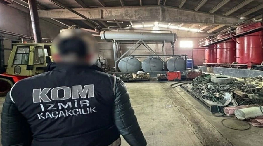 İzmir’de Kaçak Akaryakıt Operasyonu