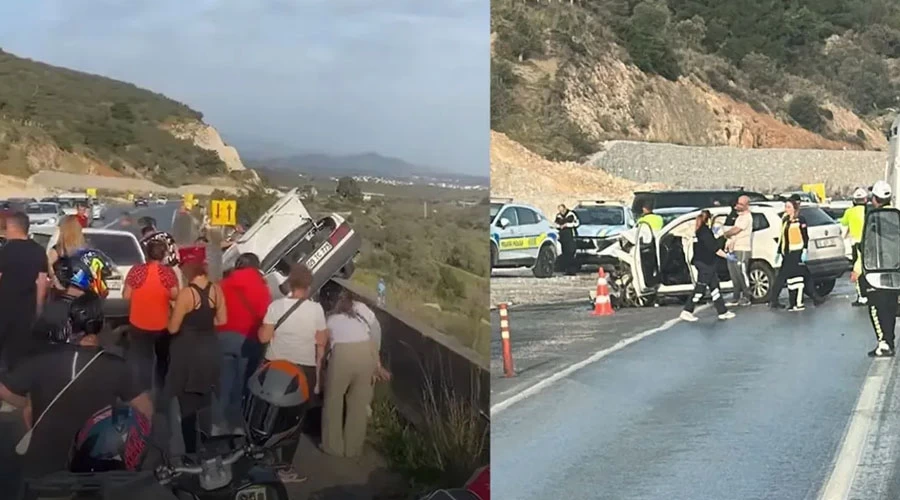 Aydın-İzmir Karayolu’nda Zincirleme Kaza: 8 Yaralı